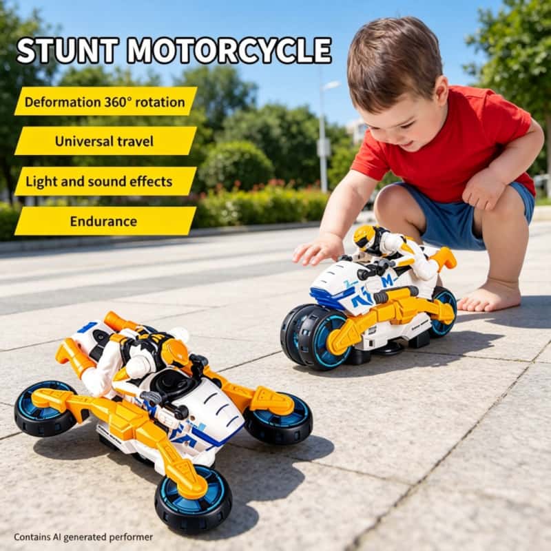 Electric Stunt Transformable M - Kids Toys Xmas review and price