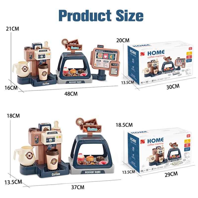 3 In 1 Coffee Machine Toy Set  - Toy Cash Register review and price