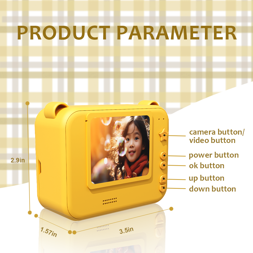 Kids Instant Print Camera 1080 - Kids Toys 3 Year Old review and price