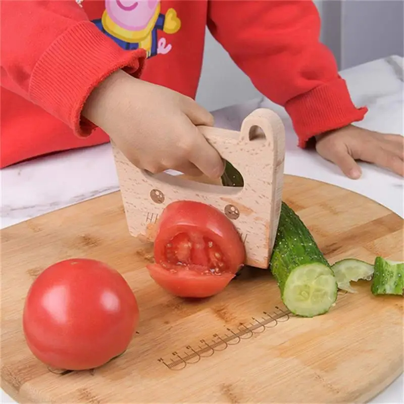 Wooden Kids Knife for Cooking  - Kids Toys Kitchen Set review and price